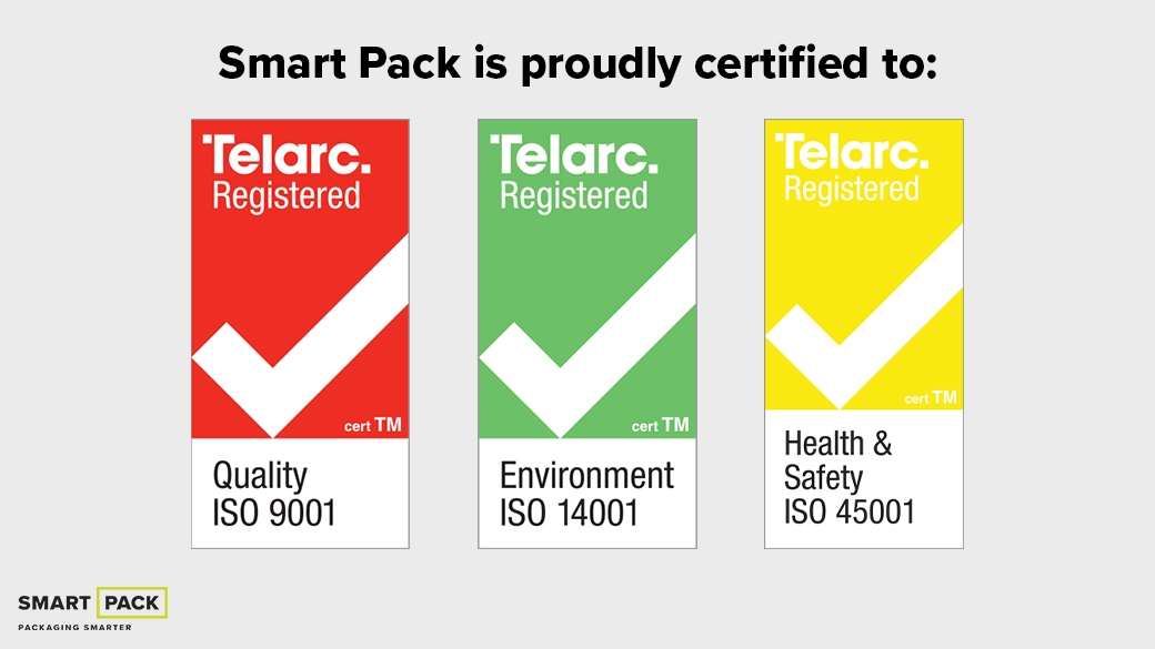smart pack iso accreditation/certification